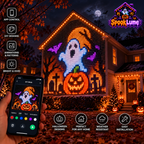 SpookLume™ DIY LED Curtain Display